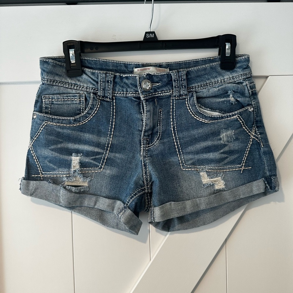 No Boundaries Denim Jean Shorts